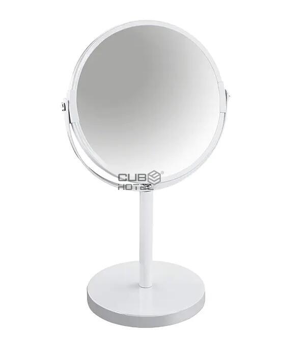 Espejo de metal 2X Blanco